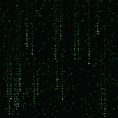 Matrix-style background