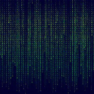 Matrix-style background